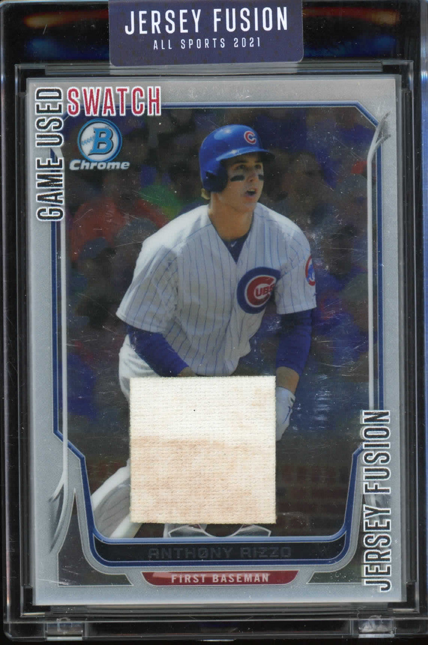 2021 JERSEY FUSION GAME USED JERSEY ANTHONY RIZZO JF-AR14