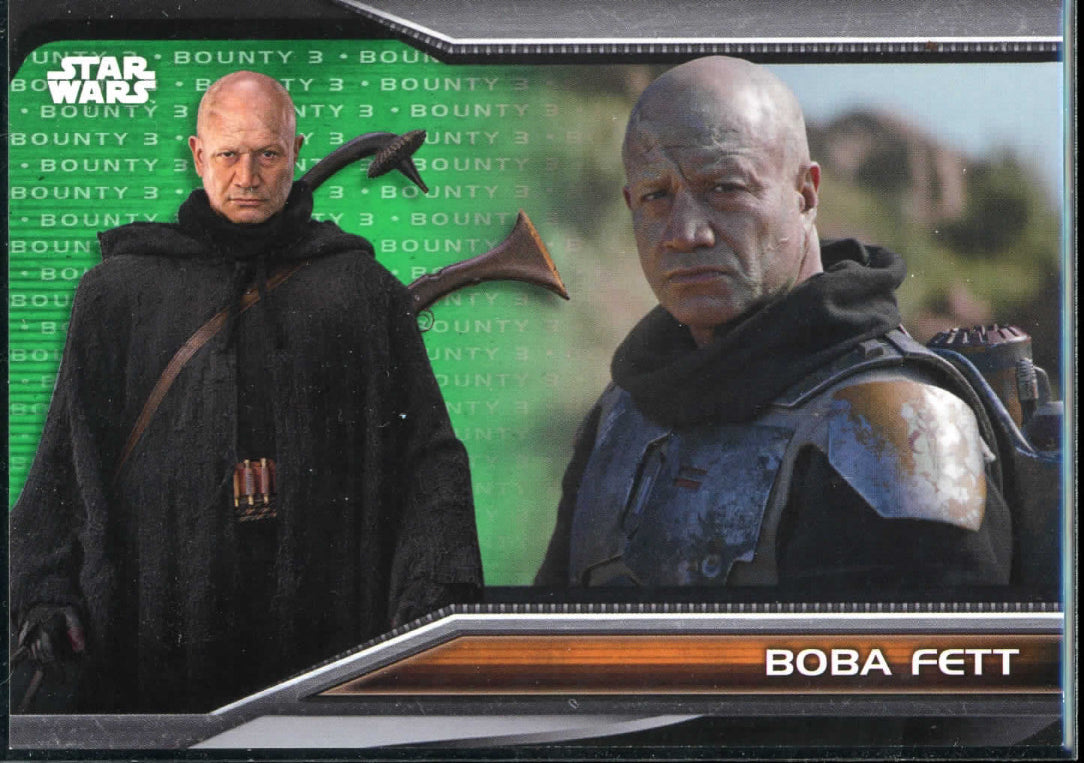2021 Topps Star Wars Bounty Hunters Boba Fett 46/50 B3-11