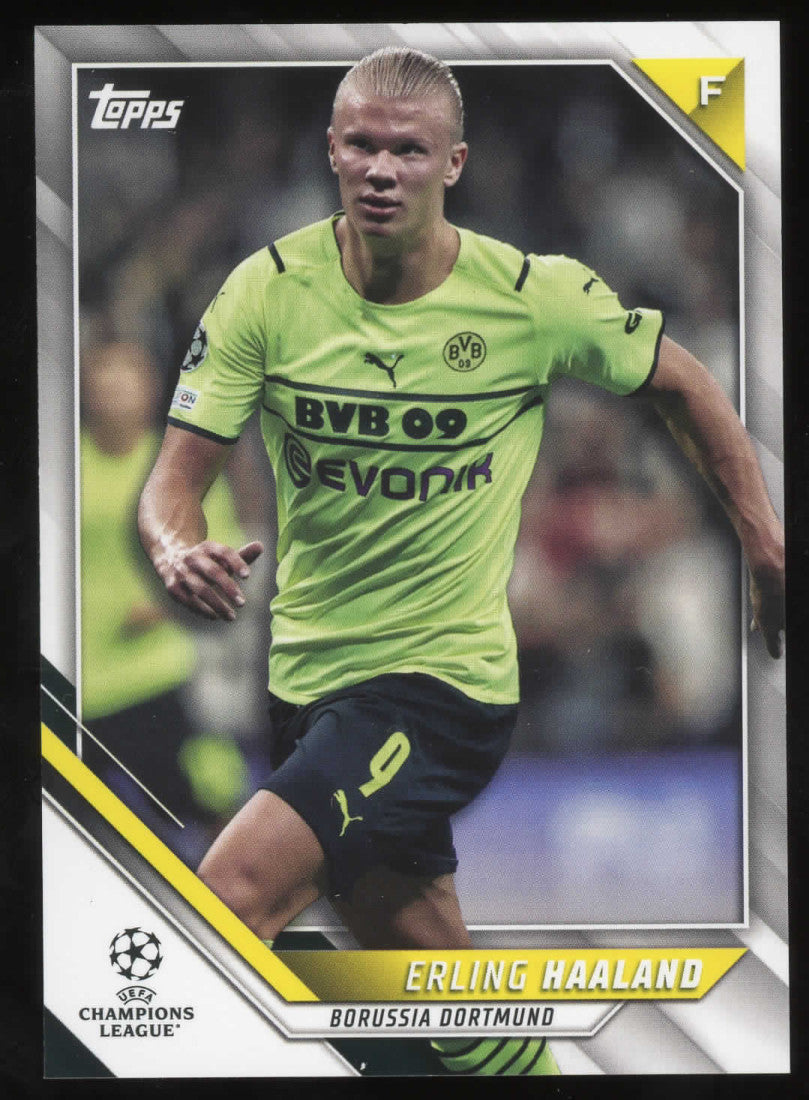 2021-22 Topps UEFA Champions League Erling Haaland