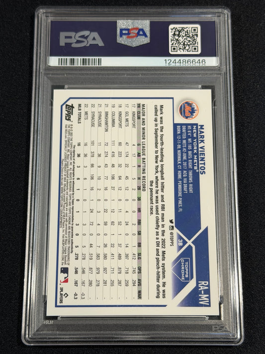 2023 Topps Chrome Mark Vientos Rookie Auto /99