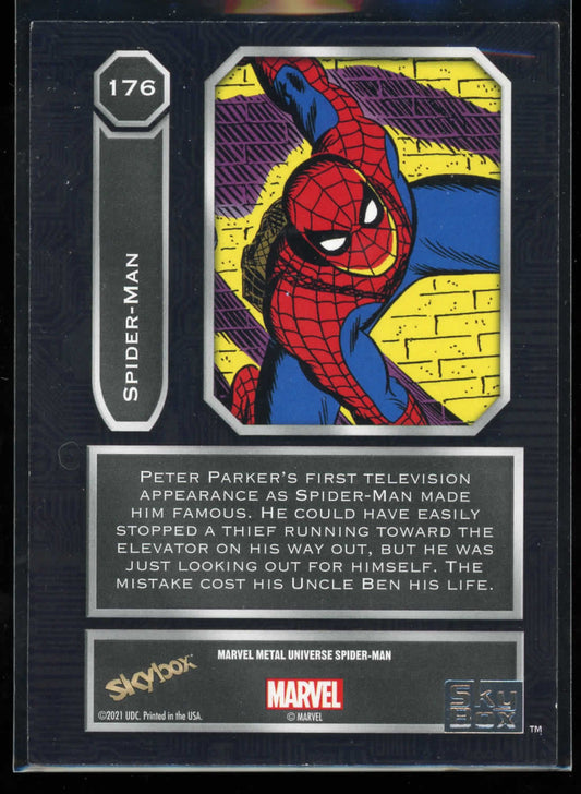 2021 Marvel Metal Universe Spiderman Light FX Yellow