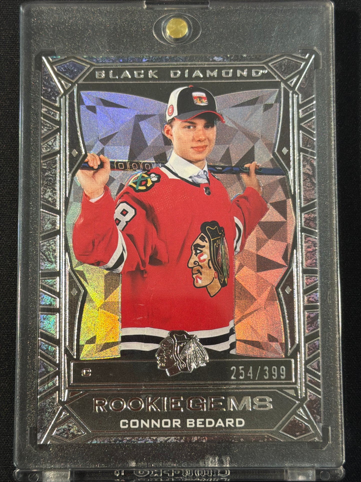 2023 Upper Deck Black Diamond Rookie Gems Connor Bedard