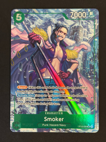 One Piece Game Smoker SR OP10-030 English