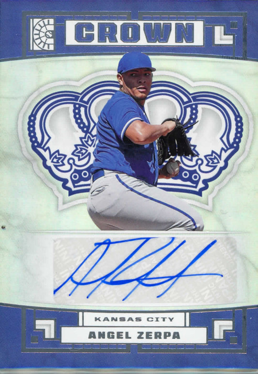 2022 Panini Capstone Angel Zerpa Auto Kansas City Royals