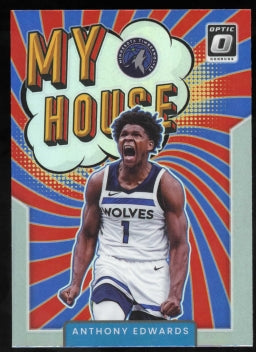 2021-22 Panini Donruss Optic Anthony Edwards My House