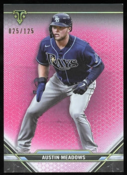 2021 Transcendent Austin Meadows Pink Parallel 025/125