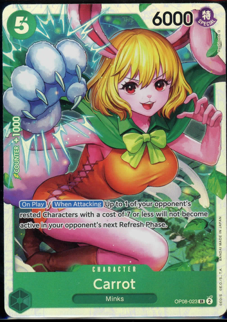 One Piece Carrot Two Legends OP08-023 SR