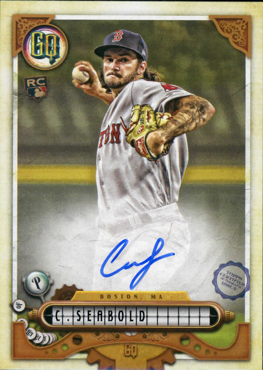 2022 Topps Gypsy Queen Autographs Connor Seabold Auto RC