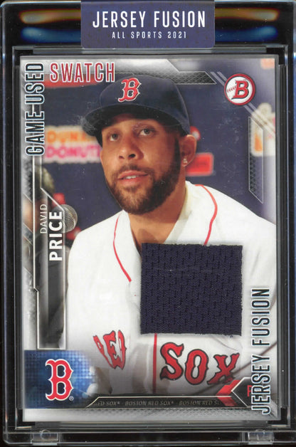 2021 JERSEY FUSION GAME USED JERSEY DAVID PRICE