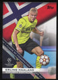 2021-22 Topps UEFA Champions League Flags of Foundation Erling Haaland