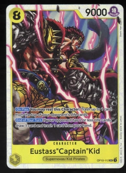 One Piece Eustass"Captain"Kid OP10-112 SR Royal Blood