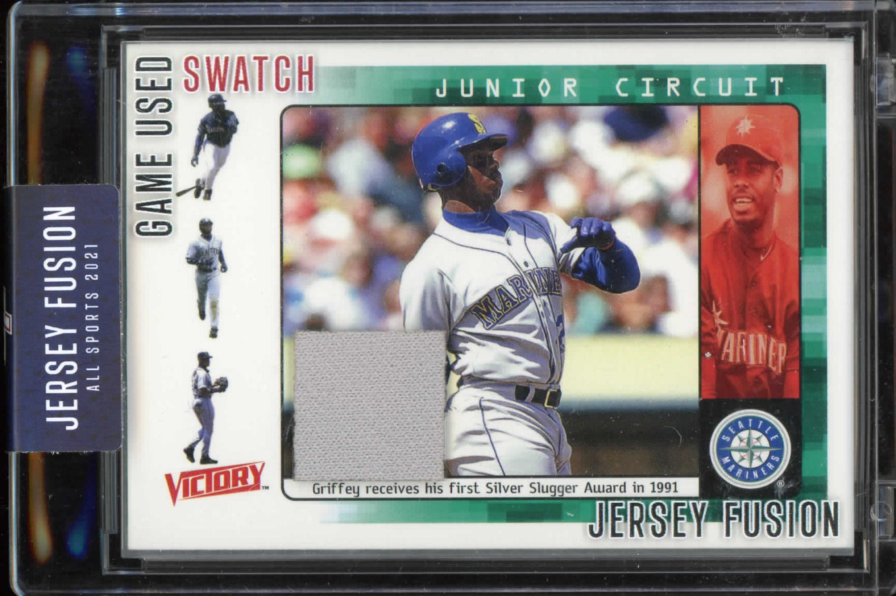 2021 JERSEY FUSION GAME USED JERSEY KEN GRIFFEY JR