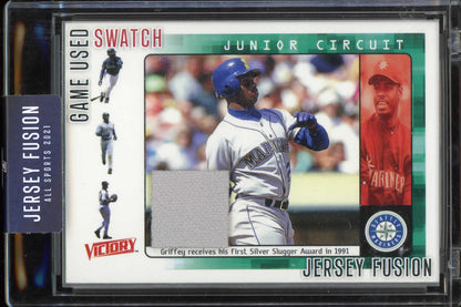 2021 JERSEY FUSION GAME USED JERSEY KEN GRIFFEY JR