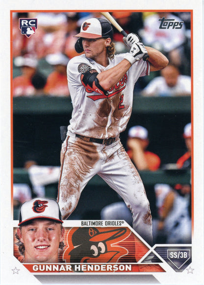 2023 Topps Series 1 Gunnar Henderson RC SP