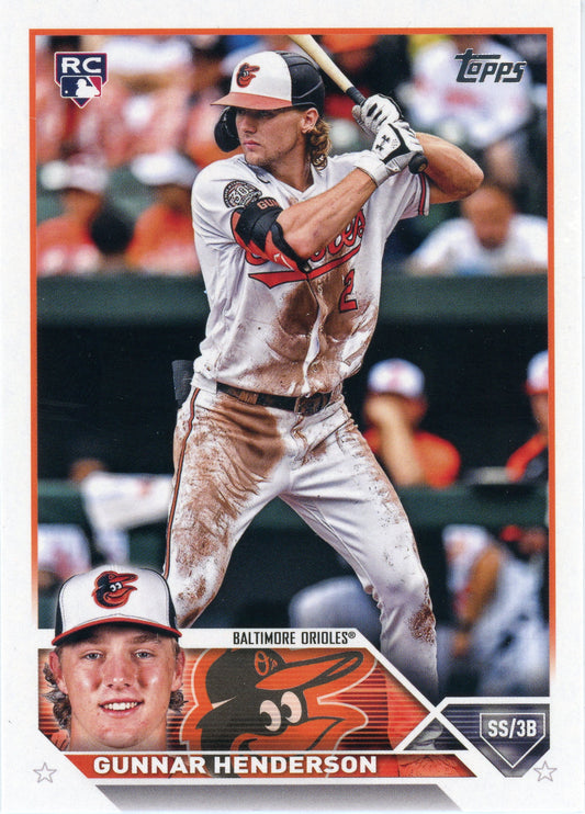 2023 Topps Series 1 Gunnar Henderson RC SP