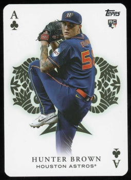 2023 Topps Series 1 Hunter Brown All Aces Astros