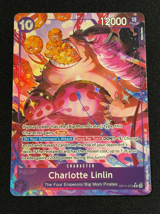 ONE PIECE Card Game Charlotte Linlin OP11-073 (Alt Art) - English