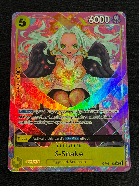 ONE PIECE Card Game S-Snake Alt Art OP08-112 - English