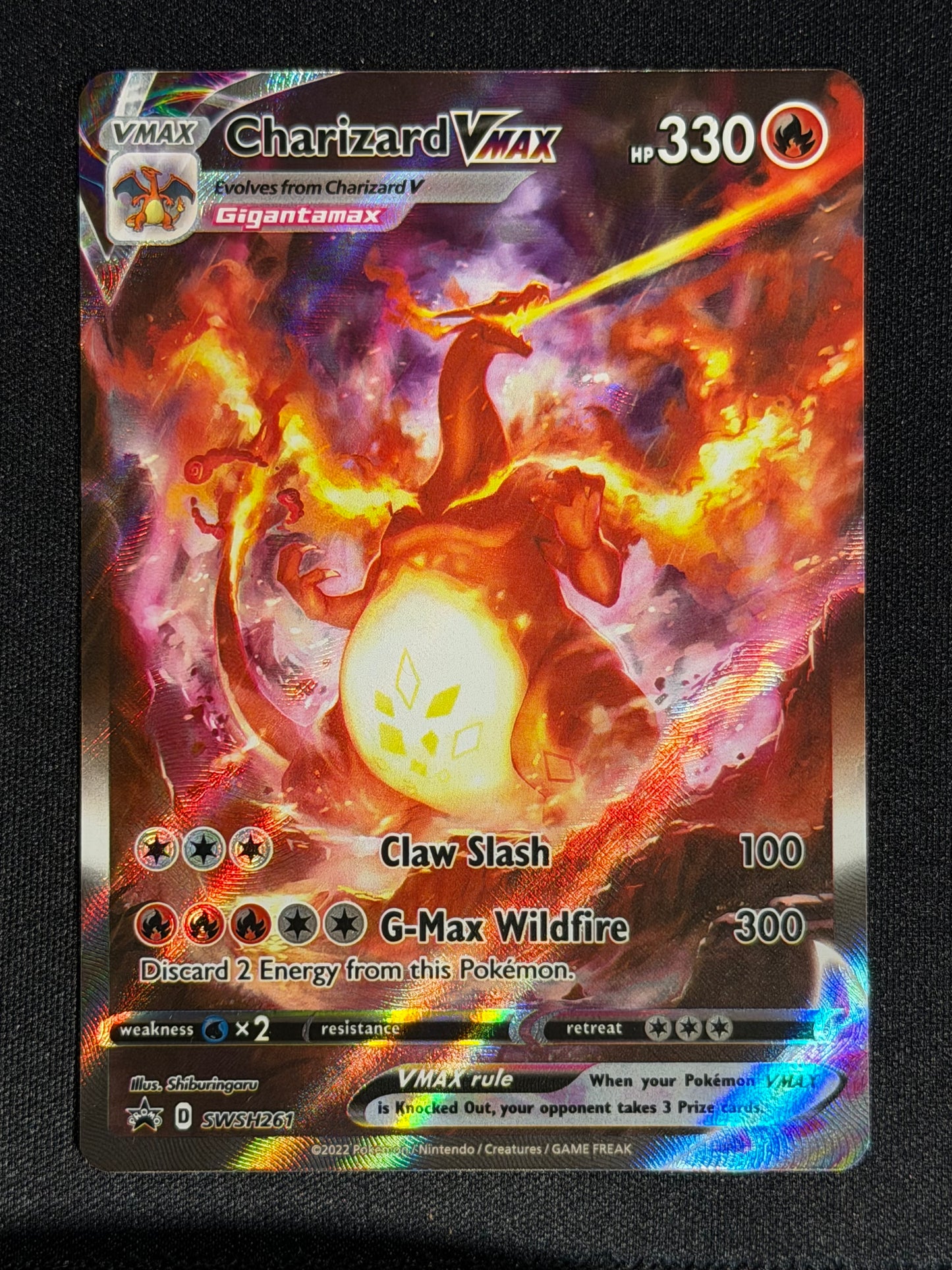Charizard VMAX SWSH261: Sword & Shield Promo Card Holo