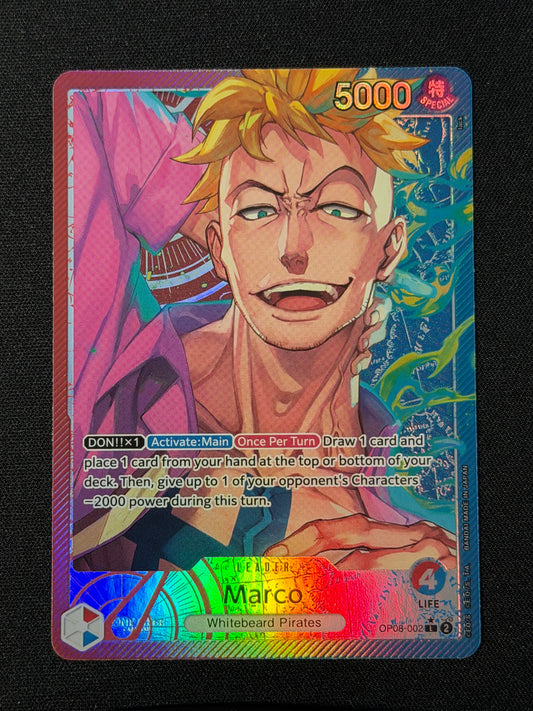 One Piece Marco Leader Two Legends OP08-002