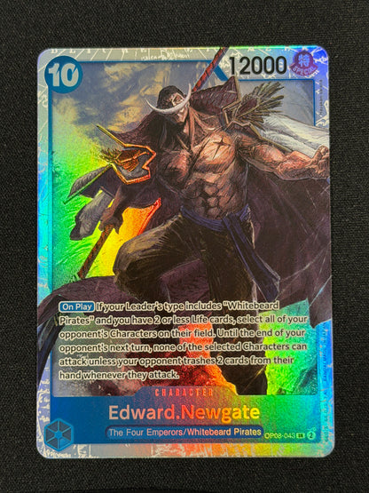 One Piece Edward Newgate (White Beard) OP08-043 SR