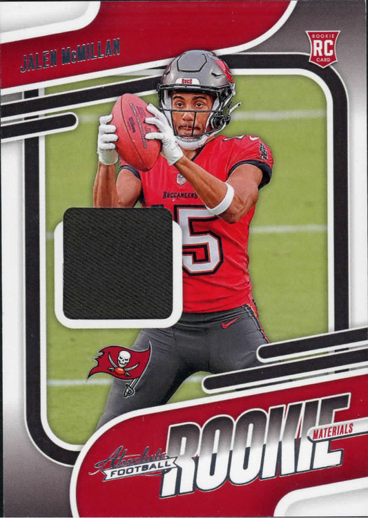 2024 Panini Absolute Rookie Material Patch Jalen McMillan #ARM-JMN RC Buccaneers