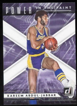 2021-22 Donruss Kareem Abdul-Jabbar Power in the Paint