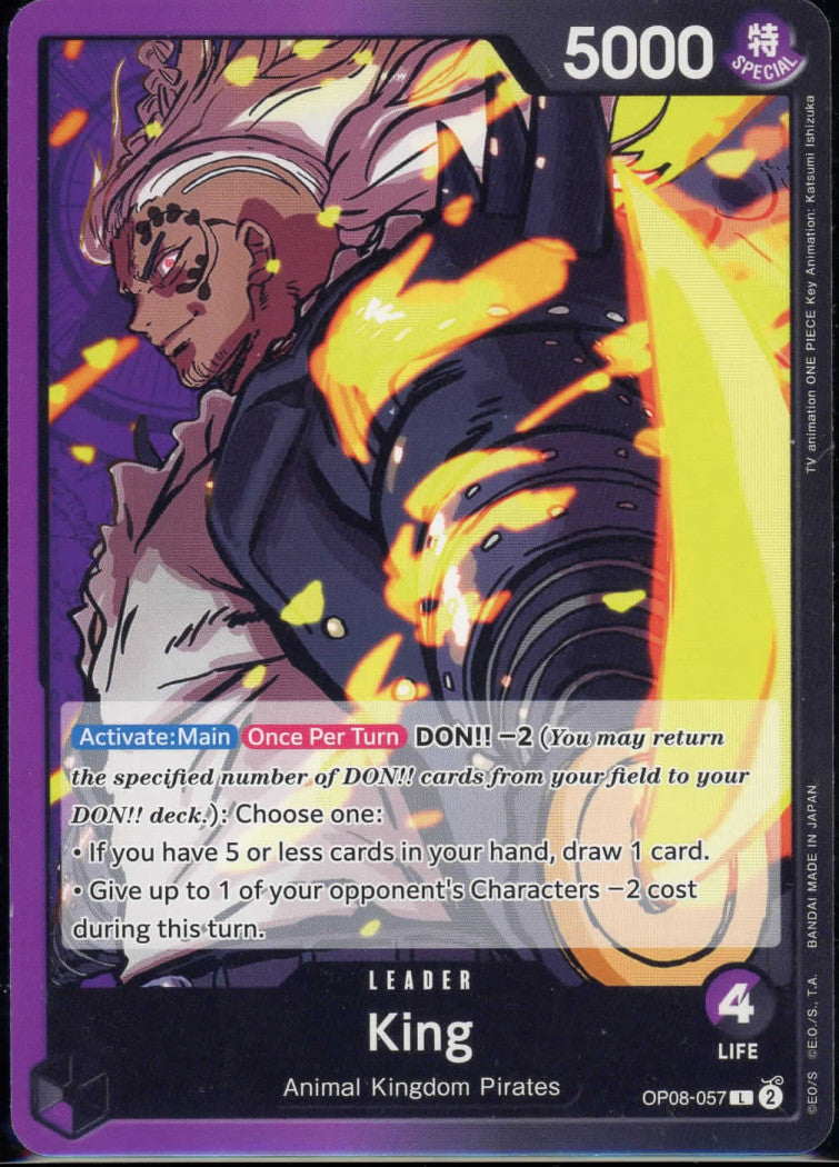 One Piece King Two Legends OP08-057 Leader