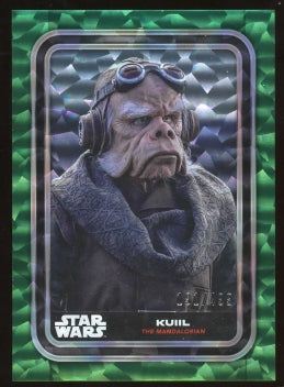 2023 Topps Star Wars #4 Kuiil Green Foil #495/499