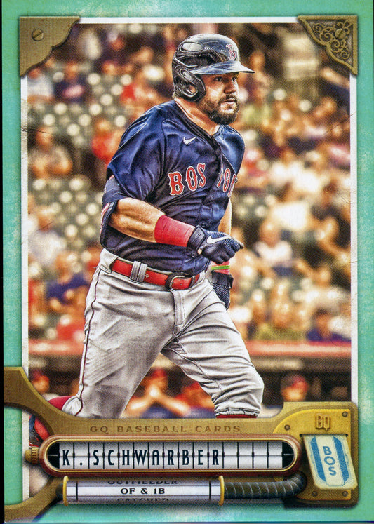 2022 Topps Gypsy Queen Turquoise /199 Kyle Schwarber Boston Red Sox