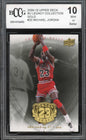 Michael Jordan 2009-10 Upper Deck MJ Legacy Collection Gold #20 BCCG 10 MINT Card