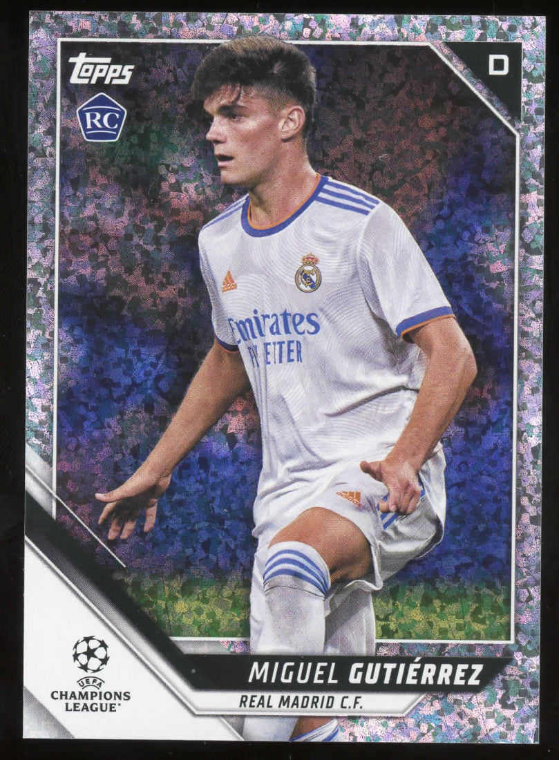 2021-22 Topps UEFA Champions League Sparkle Foil Miguel Gutierrez RC