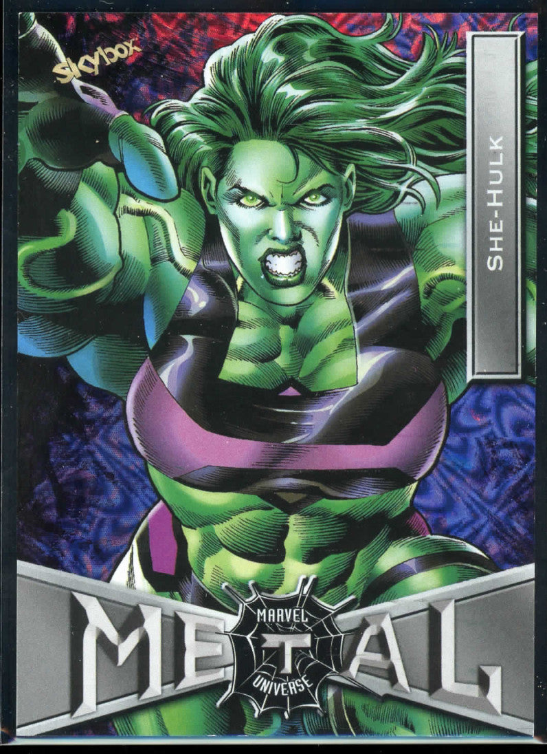 2021 Marvel Metal Universe She-Hulk Grandiose SP SPM