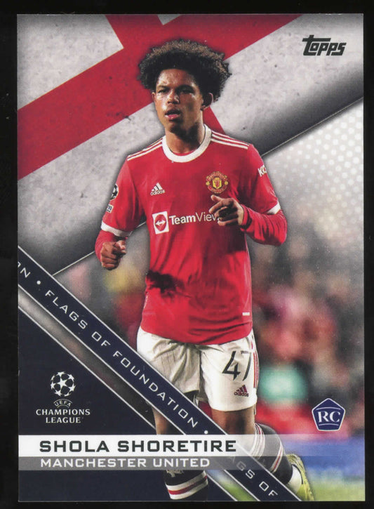 2021-22 UEFA Champions League Flags Of Foundation Shola Shoretire RC