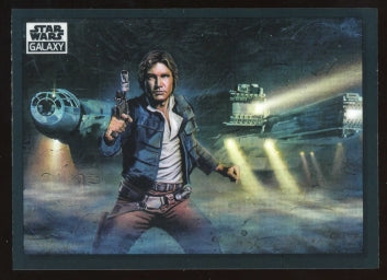 2022 Topps Chrome Star Wars Galaxy Solo Investigates Refractor