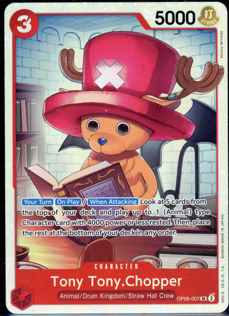 One Piece Tony Tony. Chopper Two Legends OP08-007 SR
