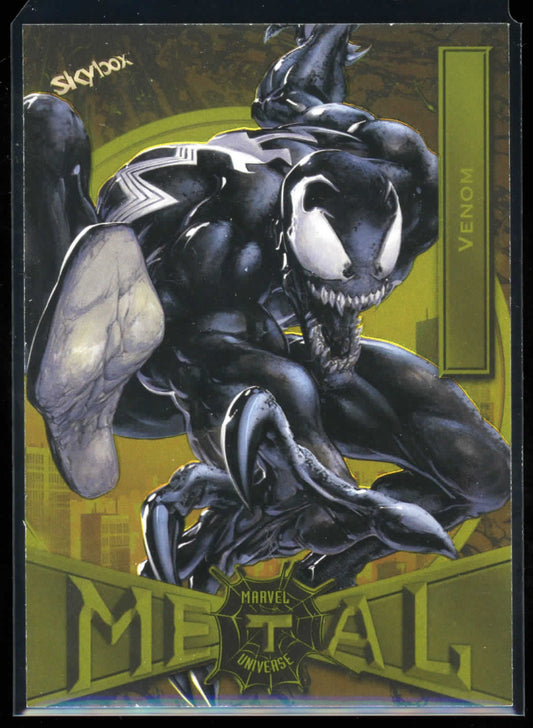 2021 Skybox Marvel Metal Universe Venom Light FX Yellow