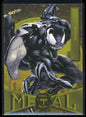 2021 Skybox Marvel Metal Universe Venom Light FX Yellow
