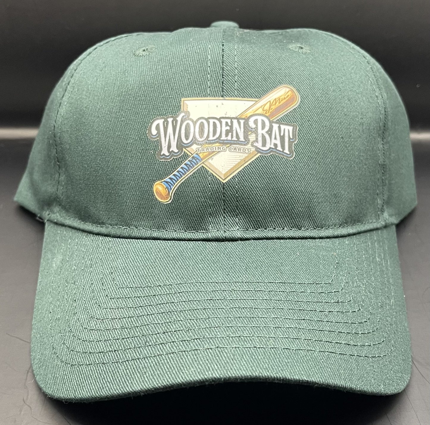 Wooden Bat Logo Hat