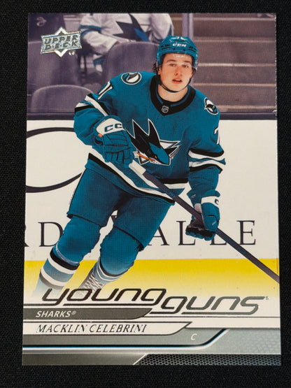 2024-25 UD Series 2 Young Guns Macklin Celebrini RC