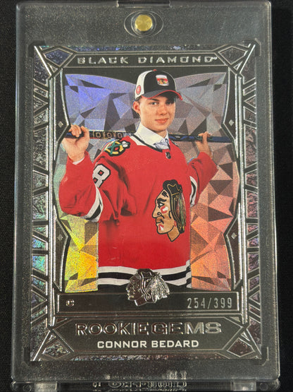 2023 Upper Deck Black Diamond Rookie Gems Connor Bedard